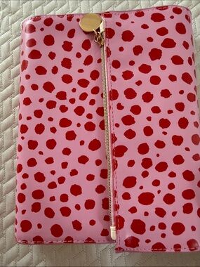 GRAPHIQUE DE FRANCE Animal Print Clutch Journal in Pink